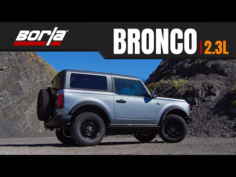 Видео: Выхлопная система Borla для Ford Bronco 2.3L EcoBoost 2021+