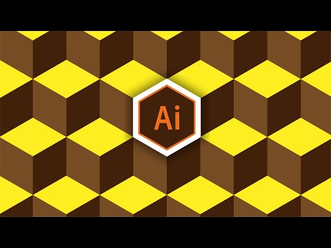 Видео: ГЕОМЕТРИЧЕСКИЙ ПАТТЕРН В ADOBE ILLUSTRATOR. ПРИНЦИП СОЗДАНИЯ. 1 ЧАСТЬ.