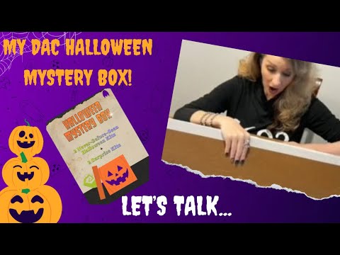 Видео: Мой DAC Halloween Mystery Box… Давайте поговорим