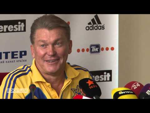 Видео: Олег Блохин (пресс-конференция)