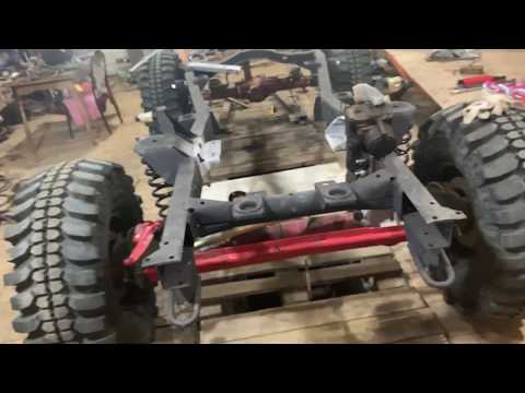 Видео: Уаз-469. Установка дополнительных пружин.