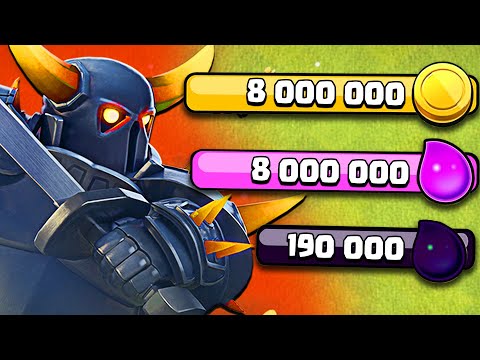 Видео: 9ТХ ✅ МОЙ ЛУЧШИЙ МИКС ДЛЯ ФАРМА ПЕККАМИ ► CLASH OF CLANS