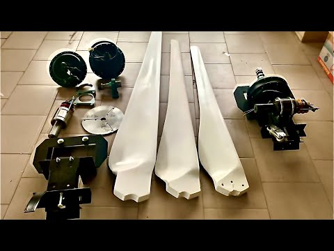 Видео: Какой выбрать ветрогенератор, как собрать ветряк из мотор колеса?