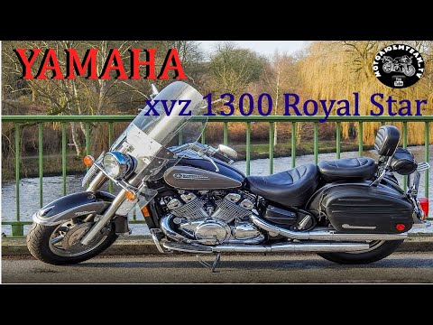 Видео: Круизер на 4 цилиндрах! Yamaha XVZ1300 Royal Star.