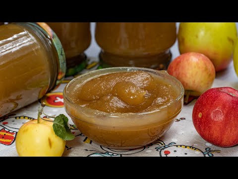 Видео: Повидло из яблок - МОИ СЕКРЕТЫ! Быстрый, простой очень вкусный рецепт заготовки на зиму!