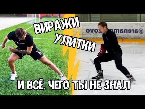 Видео: ВИРАЖИ, УЛИТКИ / Что нужно знать? / УПРАЖНЕНИЯ НА ЛЬДУ И ЗЕМЛЕ