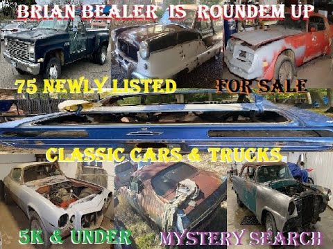 Видео: Брайан Билер — Roundem Up 14.11.2025. Тайный поиск на продажу 75 классических автомобилей и грузо...