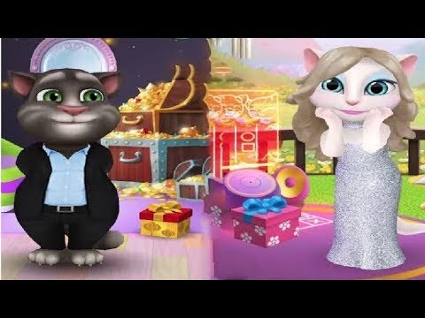 Видео: МОЙ ГОВОРЯЩИЙ ТОМ И ГОВОРЯЩАЯ АНДЖЕЛА Развиваемся вместе