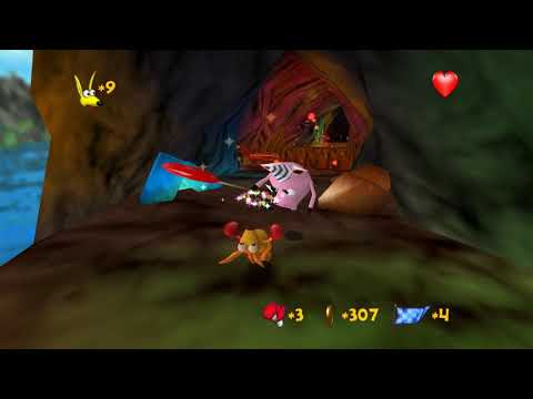 Видео: Kao The Kangaroo (Sega Dreamcast) прохождение на русском УРОВЕНЬ 4