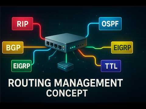 Видео: Подробный обзор протоколов маршрутизации: RIP, OSPF, BGP, EIGRP и TTL