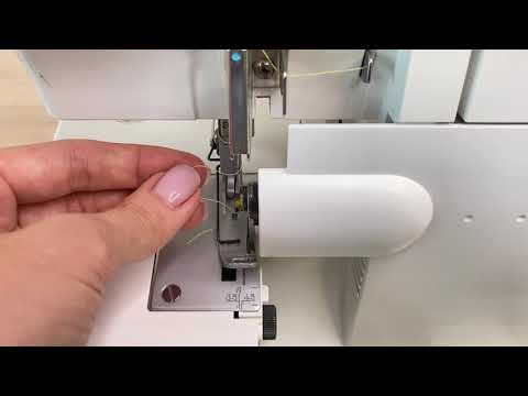 Видео: ЗАМЕНА НИТОК НА ОВЕРЛОКЕ