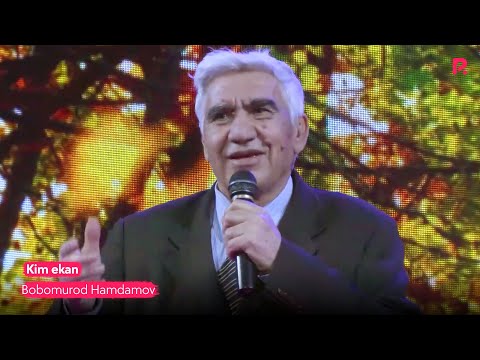 Видео: Bobomurod Hamdamov - Kim ekan | Бобомурод Хамдамов - Ким экан (VIDEO)