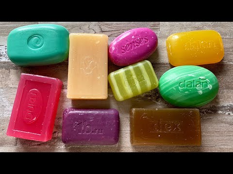 Видео: ASMR Soap cutting | Soap Carving|Резка мыла  | ASMR