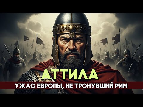 Видео: АТТИЛА: "Бич Божий", перед которым дрожал мир  КТО заставил его отступить от ворот Рима?