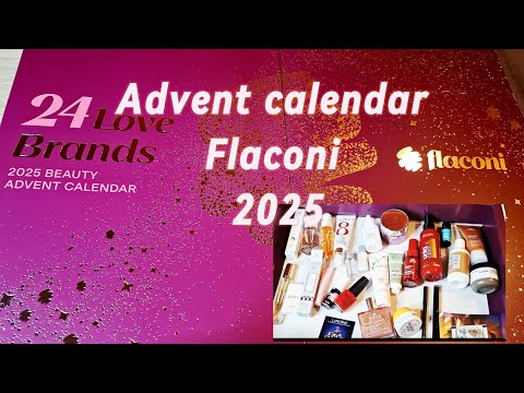 Видео: Распаковка адвент календаря Flaconi 2025/Unboxing Advent calendar Flaconi 2025