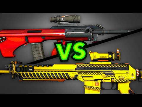 Видео: Что круче: AUG или SG 553? (cs go)