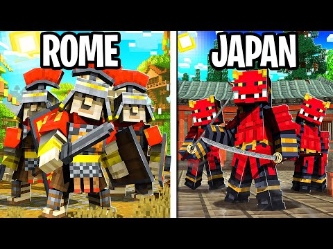 Видео: Я заставил 200 игроков симулировать древние цивилизации...