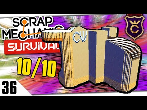 Видео: НЕРЕАЛЬНО КРУТАЯ БАЗА #36 Scrap Mechanic Survival