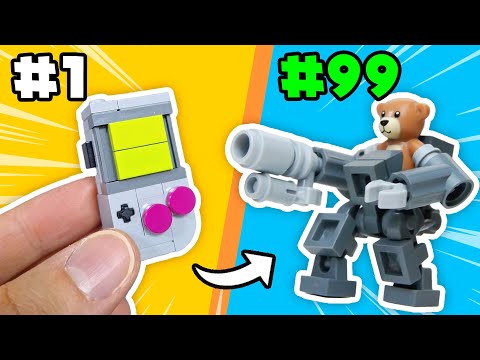 Видео: ЭТО МОЖНО СДЕЛАТЬ из 20 ДЕТАЛЕЙ LEGO