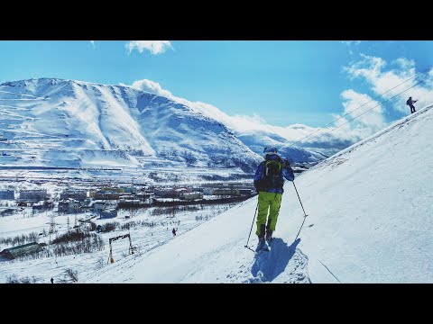 Видео: Фрирайд  на майские в Кировске. Кукисвумчорр (25км) вместе со ski-net.ru