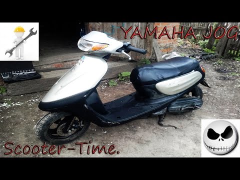 Видео: Ремонт YAMAHA JOG (5BM) 4 летний застой, после Контейнера.