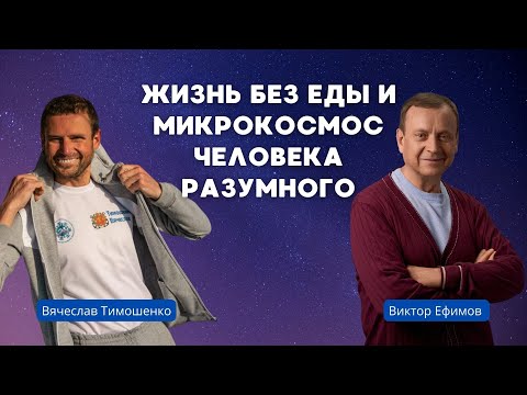 Видео: Интервью Виктор Ефимов - Вячеслав Тимошенко. Жизнь без еды и микрокосмос Человека Разумного