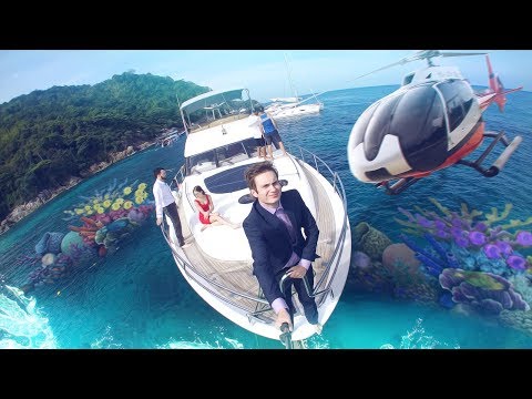 Видео: ТАИЛАНД: Яхта за 30млн. Вертолет. Дайвинг. БЛОГ-ПУТЕШЕСТВИЕ В ВЕЧНОЕ ЛЕТО, ОТДЫХ В THAILAND