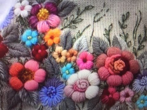 Видео: ОБЪЕМНАЯ  ВЫШИВКА  ШЕРСТЬЮ  -- ШКОЛА  РУКОДЕЛИЯ Татьяны Шелиповой