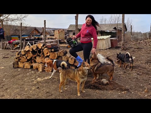 Видео: начало стройки, строю сама, вернее я одна и 30 хвостиков.