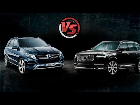 Видео: Кто круче? Volvo XC90 VS Mercedes GLE 2016