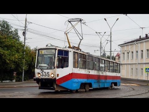 Видео: 71-617 || борт №335 || маршрут 3, г.Томск