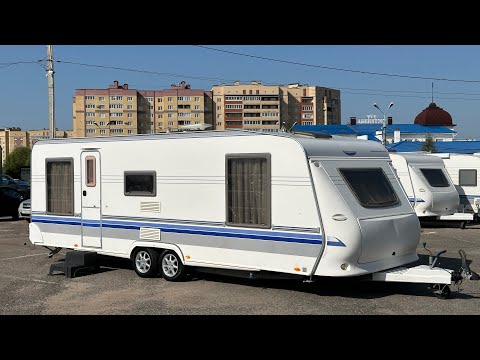 Видео: Обзор Лайнера  на колесах. Hobby 635 /5.