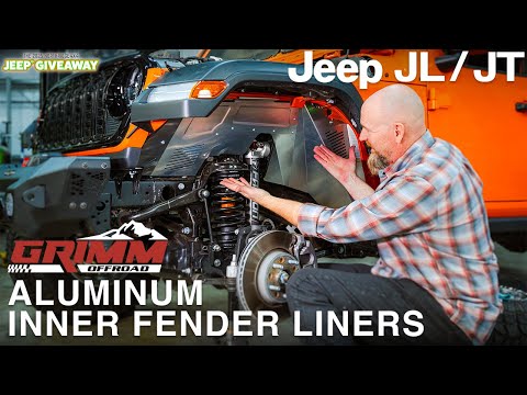Видео: Установка внутреннего подкрылка Grimm для Jeep JL и JT