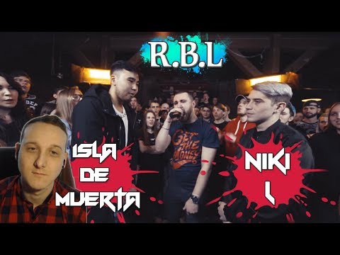 Видео: RBL: ISLA DE MUERTA VS NIKI L [реакция]
