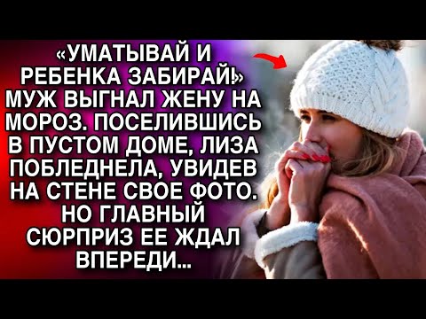 Видео: «УМАТЫВАЙ И РЕБЕНКА ЗАБИРАЙ!» МУЖ ВЫГНАЛ ЖЕНУ НА МОРОЗ  ПОСЕЛИВШИСЬ В ПУСТОМ ДОМЕ, ЛИЗА ПОБЛЕДНЕ