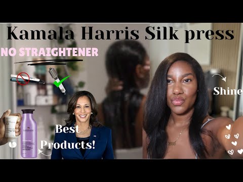Видео: Домашняя процедура Silk Press для выпрямления волос естественным путем без термического воздейств...