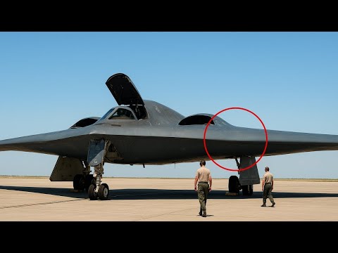 Видео: Жизнь внутри крыла бомбардировщика-невидимки B-2?