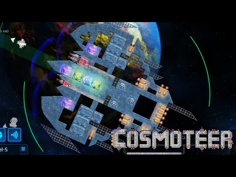 Видео: Cosmoteer - 03 Расширение трюма Звездолёта