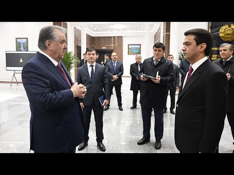 Видео: Ифтитоҳи бинои нави Суди Олии Ҷумҳурии Тоҷикистон