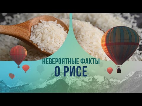 Видео: Невероятные факты о рисе. Как его превратили в туристическую достопримечательность?