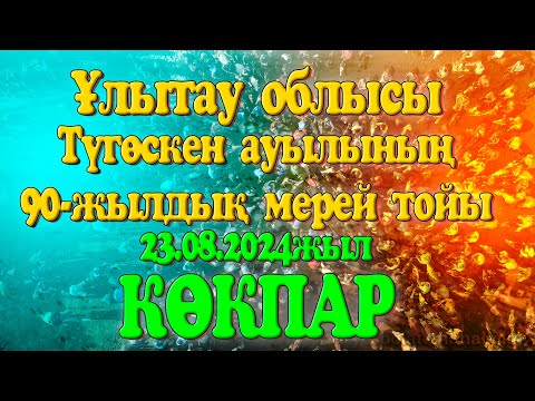 Видео: Ұлытау обылысы Жаңарқа ауданы Түгөскен ауылының 90-жылдық мерей тойы ] 2-күн