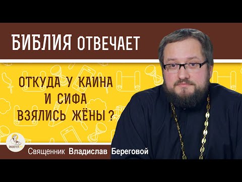 Видео: Откуда у Каина и Сифа взялись жены?  Библия отвечает.  Священник Владислав Береговой