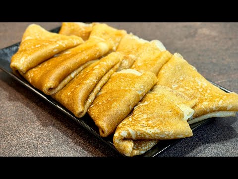 Видео: Лесни и вкусни палачинки с газирана вода/ Блины на газированной воде/ Pancakes with sparkling water