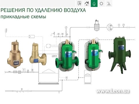 Видео: Деаэраторы (воздухоотводчики) - системы удаления воздуха из трубопроводов