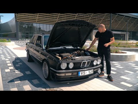 Видео: Историческая ценность : BMW E28.