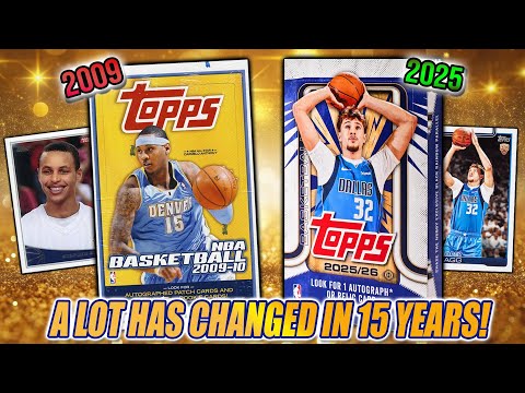 Видео: 15 ЛЕТ В РАЗРАБОТКЕ... | Обзор флагманской коллекции Topps NBA Hobby & Jumbo Box 2025-26