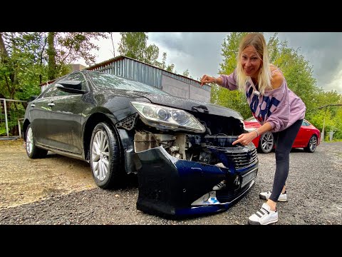 Видео: Toyota Camry из такси. Цена восстановления. Тойота Камри