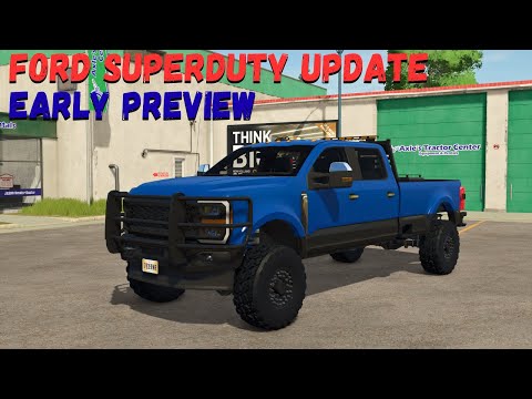 Видео: РАННИЙ ВЗГЛЯД НА КРУПНОЕ ОБНОВЛЕНИЕ FORD SUPERDUTY ОТ ROUGHNECK | Farming Simulator 25
