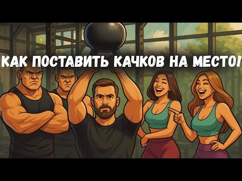 Видео: Настоящая СИЛА покажет Кто главный в тренажерке !