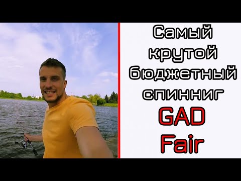 Видео: Обзор спиннинга Gad Fair. САМЫЙ КРУТОЙ БЮДЖЕТНЫЙ СПИННИНГ!